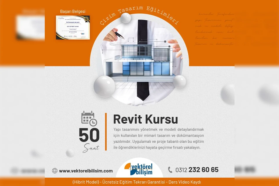 Revit Yazılımı Nedir? Revit Kursu Hakkında