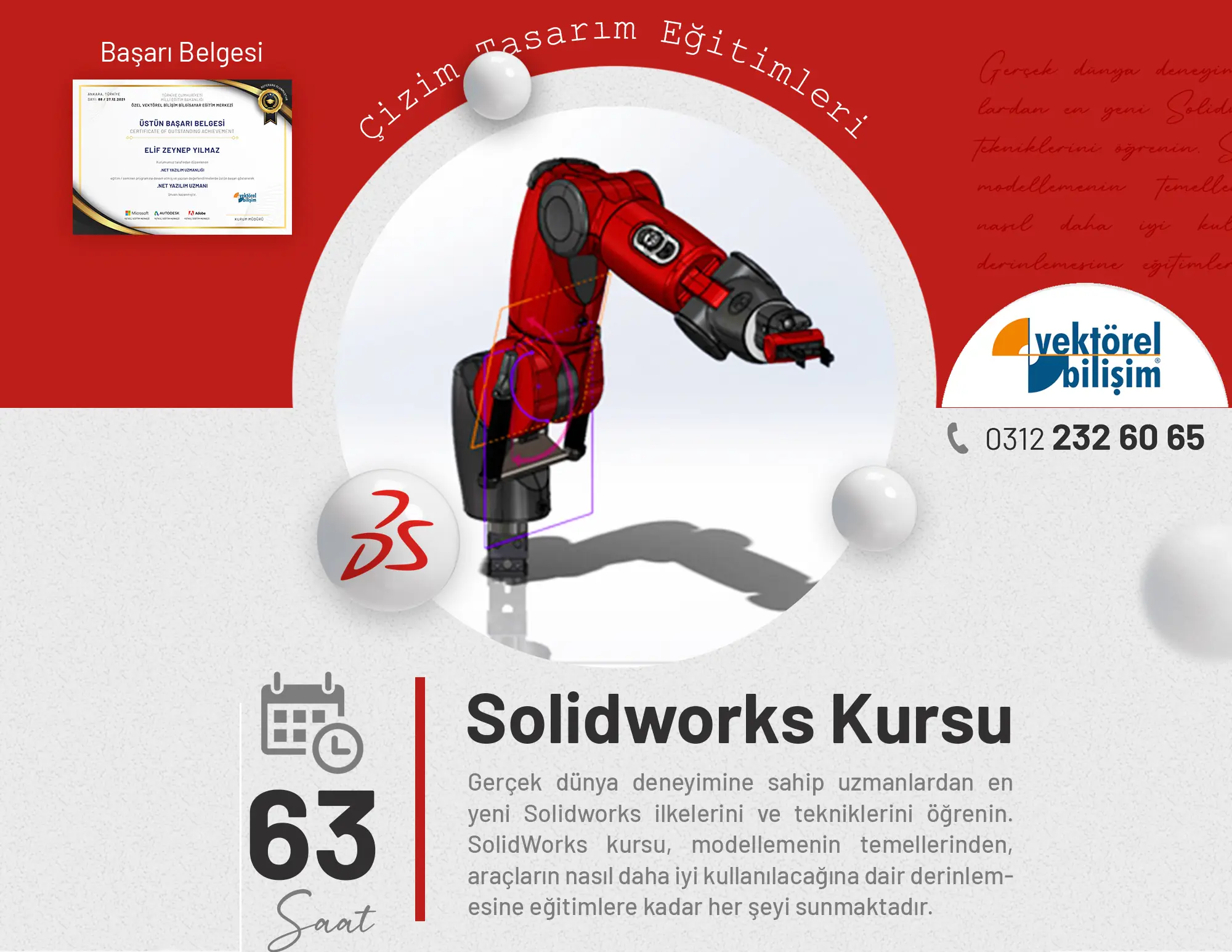 Solidworks Kursu ile Kusursuz Tasarımlar