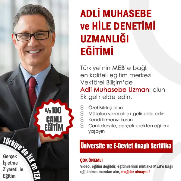 Adli Muhasebe ve Hile Denetimi Eğitimi